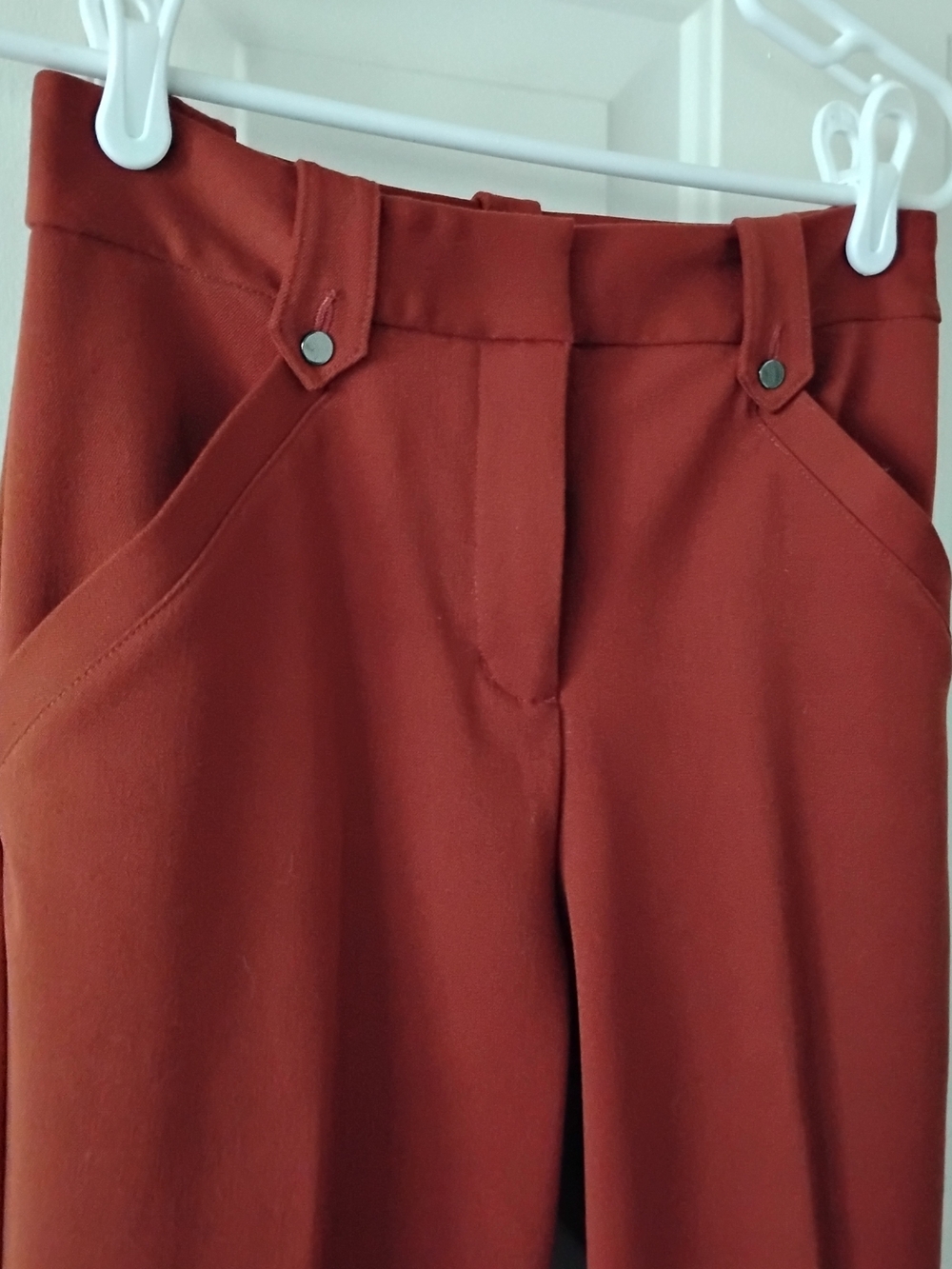 Express Pants Barely Boot Cut-Leg Rust - Picture 7 of 7